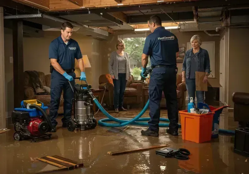 Basement Water Extraction and Removal Techniques process in Charles Mix County, SD